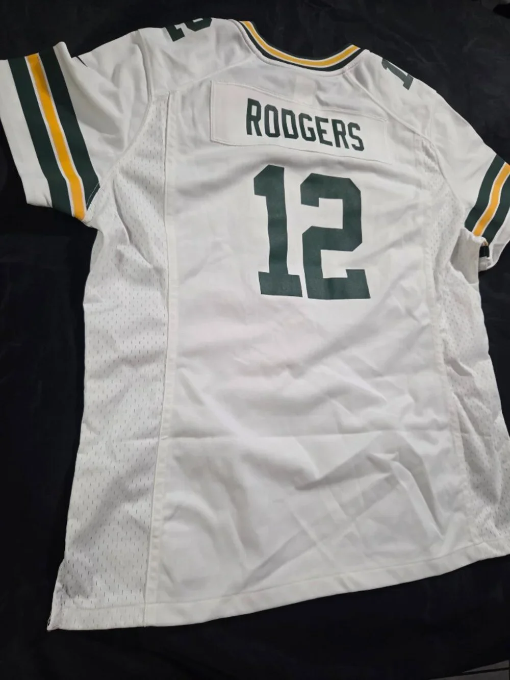 NFL Green Bay Packers Aaron Rodgers Jersey Nike On Field Women's Size XL White
